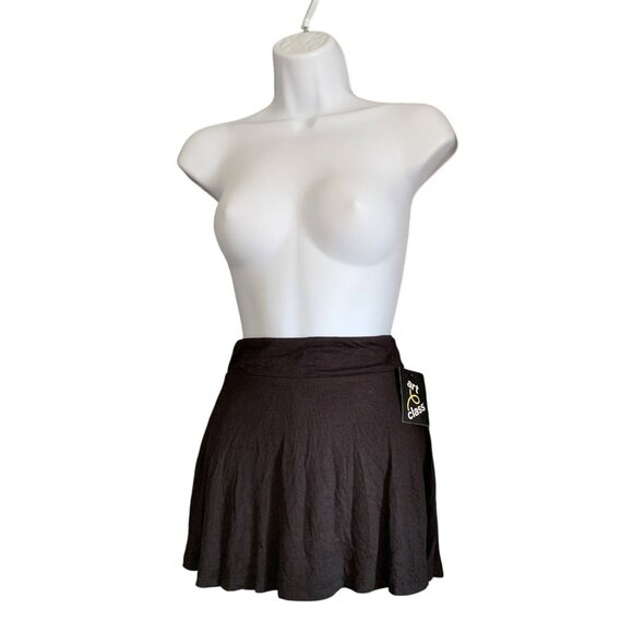 Art Class Junior Black Skater Skirt Skort With Built-In Short Size Medium - Picture 4 of 12